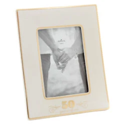 Hallmark 50 Years Of Us Golden Anniversary Picture Frame, 5x7