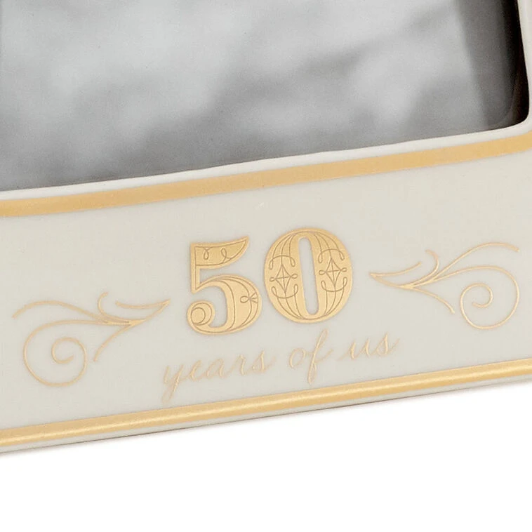 Hallmark 50 Years Of Us Golden Anniversary Picture Frame, 5x7 5 Hallmark 50 Years Of Us Golden Anniversary Picture Frame, 5x7 - Image 3