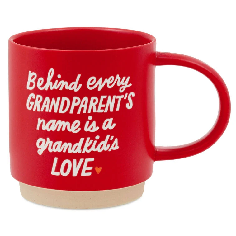Hallmark A Grandkid's Love Mug, 16 Oz. 3 Hallmark A Grandkid's Love Mug, 16 Oz.