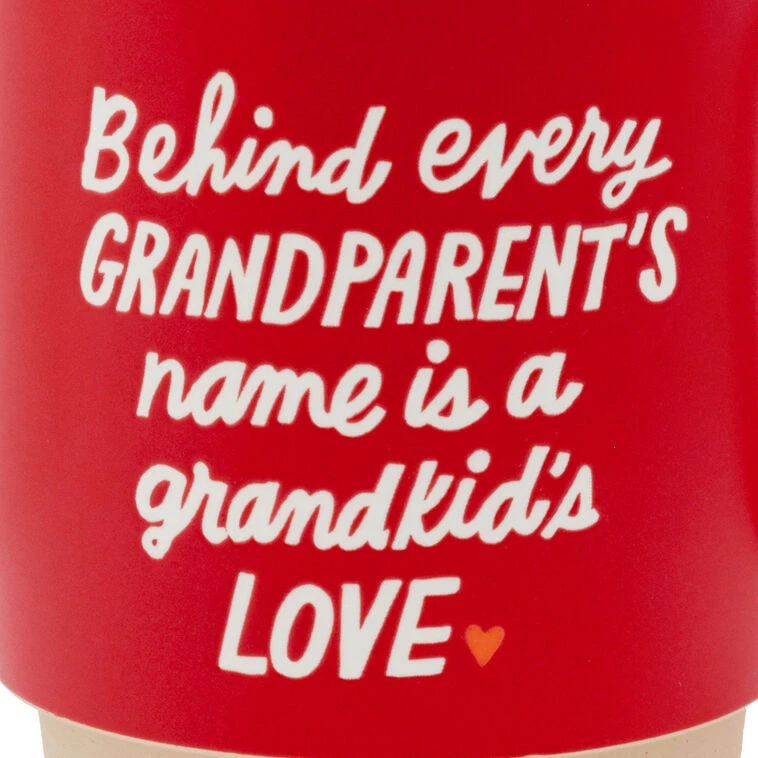 Hallmark A Grandkid's Love Mug, 16 Oz. 5 Hallmark A Grandkid's Love Mug, 16 Oz. - Image 3
