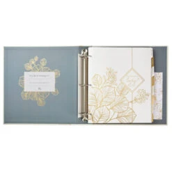 Hallmark A Happy Beginning Wedding Planner 3-Ring Binder -Hallmark Store A Happy Beginning Wedding Planner 3Ring Binder 1EDY2050 03