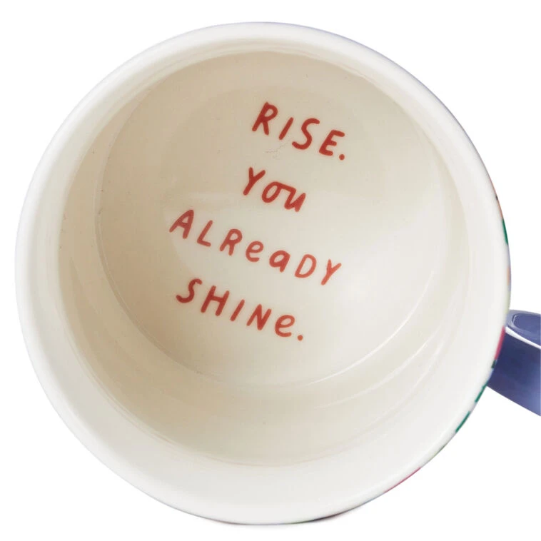 Hallmark Abstract Floral Mug With Crew Socks, Set Of 2 6 Hallmark Abstract Floral Mug With Crew Socks, Set Of 2 - Image 4