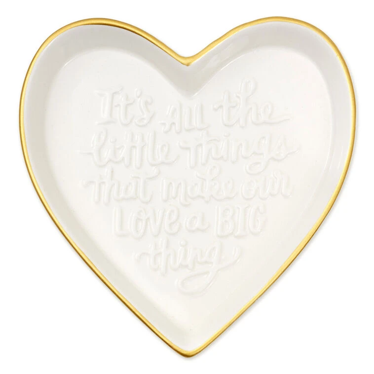 Hallmark All The Little Things Heart-Shaped Trinket Dish 4 Hallmark All The Little Things Heart-Shaped Trinket Dish - Image 2