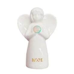 Hallmark Opal Angel Of Hope Mini Figurine, 2"