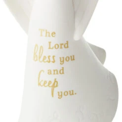 Hallmark Joanne's Angels Bless You And Keep You Angel Figurine, 5.8" 8 Hallmark Joanne's Angels Bless You And Keep You Angel Figurine, 5.8" -Hallmark Store Angel Porcelain Figurine With Bible Quote 1JOA2258 03