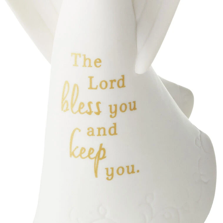 Hallmark Joanne's Angels Bless You And Keep You Angel Figurine, 5.8" 5 Hallmark Joanne's Angels Bless You And Keep You Angel Figurine, 5.8" - Image 3
