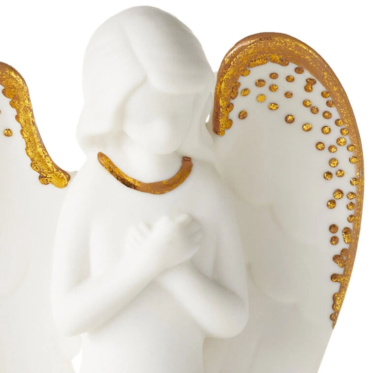Hallmark Joanne's Angels Bless You And Keep You Angel Figurine, 5.8" 6 Hallmark Joanne's Angels Bless You And Keep You Angel Figurine, 5.8" - Image 4