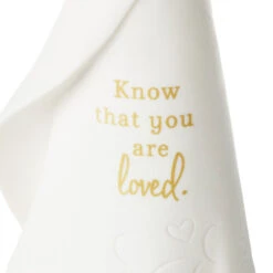 Hallmark Joanne's Angels You Are Loved Angel Figurine, 9.5" 8 Hallmark Joanne's Angels You Are Loved Angel Figurine, 9.5" -Hallmark Store Angel With HeartShaped Wreath of Leaves Figurine 1JOA2253 03