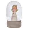 Blossom Bucket April Birthstone Angel Snow Globe, 4.2" -Hallmark Store April Birthstone Angel Snow Globe 24114171 01