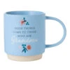 Hallmark Ask Grandma Mug, 16 Oz. -Hallmark Store Baby Blue Funny Ask Grandma Ceramic Mug 1MUG3625 01
