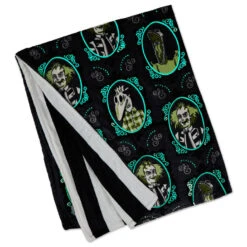 Hallmark Beetlejuice™ Glow-in-the-Dark Throw Blanket, 50x60