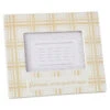 Hallmark Retirement Quote On Plaid Picture Frame, 4x6 -Hallmark Store Beige and White Plaid Retirement 4x6 Picture Frame 1CAP1342 01