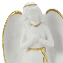 Hallmark Bereavement Angel Figurine Tea-Light Holder, 4.87" 9 Hallmark Bereavement Angel Figurine Tea-Light Holder, 4.87" -Hallmark Store Bereavement Angel Figurine TeaLight Holder 1JOA2233 04