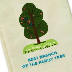 Hallmark Best Branch Of The Family Tree Tea Towel, 18x26 -Hallmark Store Best Branch of the Family Tree Kitchen Towel 1SNN1207 03