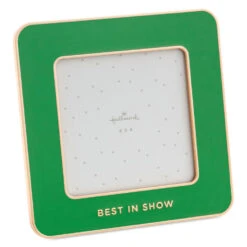Hallmark Best In Show Green Enamel Picture Frame, 4x4