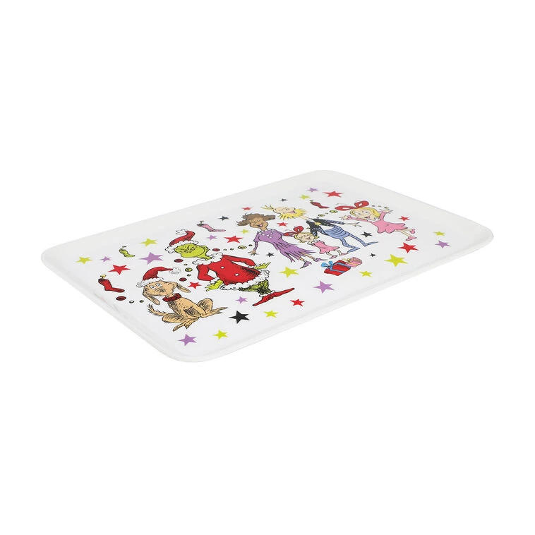 BioWorld Grinch And Whos Melamine Serving Tray 5 BioWorld Grinch And Whos Melamine Serving Tray - Image 3