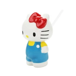 BioWorld Hello Kitty Sculpted Ceramic Cup With Straw 7 BioWorld Hello Kitty Sculpted Ceramic Cup With Straw -Hallmark Store BioWorld Hello Kitty Sculpted Ceramic Cup With Straw WAA7HQXHKCPP 03