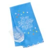 Hallmark Birthday Month Tea Towel And Wine Glass Bundle -Hallmark Store Birthday Month Tea Towel and Wine Glass Bundle 1BIR1300 01