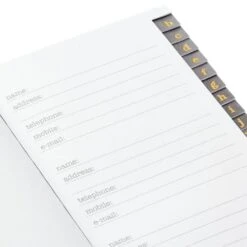 Hallmark Black Faux Leather Slim Address Book -Hallmark Store Black Faux Leather Slim Address Book root 1ADD9822 ADD9822 04.jpg Source Image