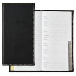 Hallmark Black Faux Leather Slim Address Book -Hallmark Store Black Faux Leather Slim Address Book root 1ADD9822 ADD9822 06.jpg Source Image