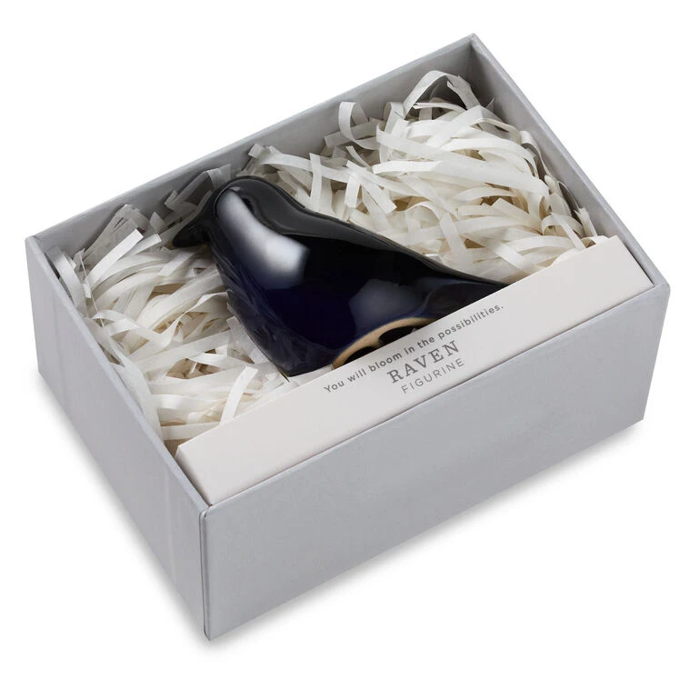 Hallmark Sculpted Raven Figurine, 2.25" 6 Hallmark Sculpted Raven Figurine, 2.25" - Image 4