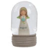 Blossom Bucket August Birthstone Angel Snow Globe, 4.2" 2 Blossom Bucket August Birthstone Angel Snow Globe, 4.2" -Hallmark Store Blossom Bucket August Birthstone Angel Snow Globe 24114175 01