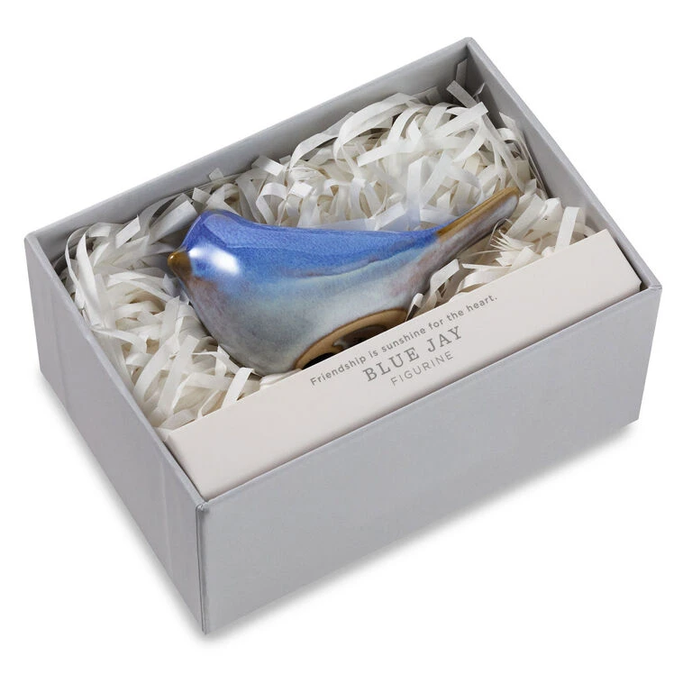 Hallmark Sculpted Blue Jay Figurine, 2.12" 6 Hallmark Sculpted Blue Jay Figurine, 2.12" - Image 4