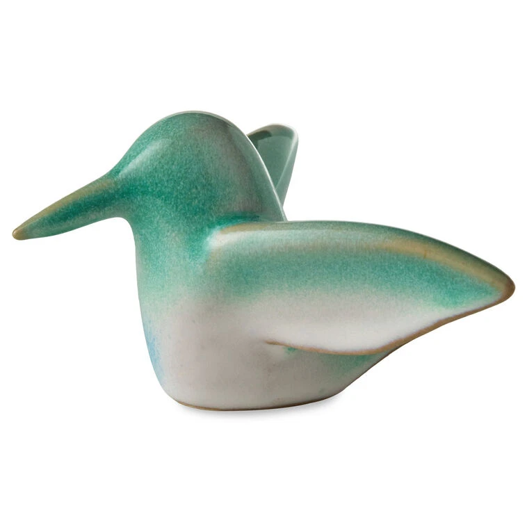 Hallmark Sculpted Blue And Green Hummingbird Figurine, 1.75" 3 Hallmark Sculpted Blue And Green Hummingbird Figurine, 1.75"