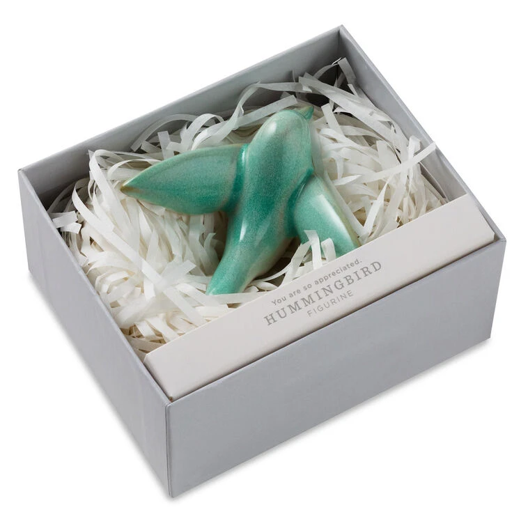 Hallmark Sculpted Blue And Green Hummingbird Figurine, 1.75" 6 Hallmark Sculpted Blue And Green Hummingbird Figurine, 1.75" - Image 4