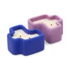 Paddywax Wisteria And Ember Resin Puzzle Piece Jar Candles, Set Of 2 2 Paddywax Wisteria And Ember Resin Puzzle Piece Jar Candles, Set Of 2 -Hallmark Store Blue and Purple Tetris Shaped Candle Set JG0404 01