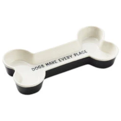 Hallmark Happy Place Dog Bone-Shaped Trinket Dish 7 Hallmark Happy Place Dog Bone-Shaped Trinket Dish -Hallmark Store BoneShaped Trinket Dish With Dog Quote 1SNN1186 02
