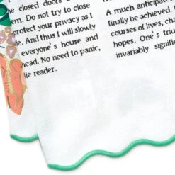 Hallmark Bridgerton Lady Whistledown's Society Papers Tea Towel, 18x26 -Hallmark Store Bridgerton Lady Whistledowns Gossip Column Tea Towel 1PCL1054 03