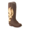 Hallmark Charmers Cowboy Boot Silicone Charm, 2" H -Hallmark Store Brown Cowboy Boot Silicone Drink Charm 1ICN1050 01