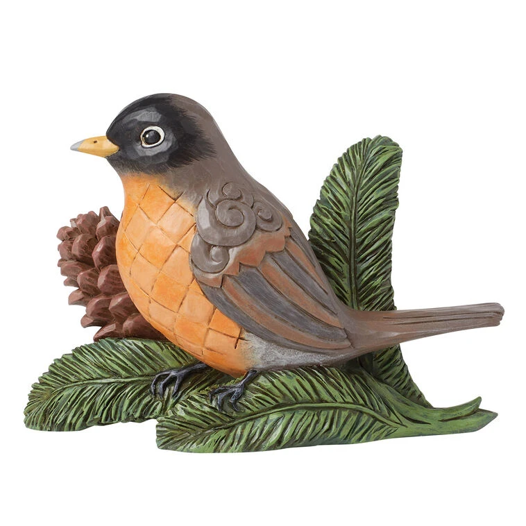 Enesco Jim Shore Robin Bird Figurine, 4" 3 Enesco Jim Shore Robin Bird Figurine, 4"