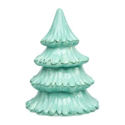 Cedarwood Scented Ceramic Evergreen Tree Candle