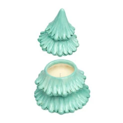 Cedarwood Scented Ceramic Evergreen Tree Candle -Hallmark Store Cedarwood Scented Ceramic Douglas Fir Tree Candle HMTREE 03