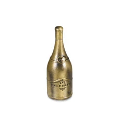 Hallmark Let's Celebrate Champagne Bottle Metal Pocket Token