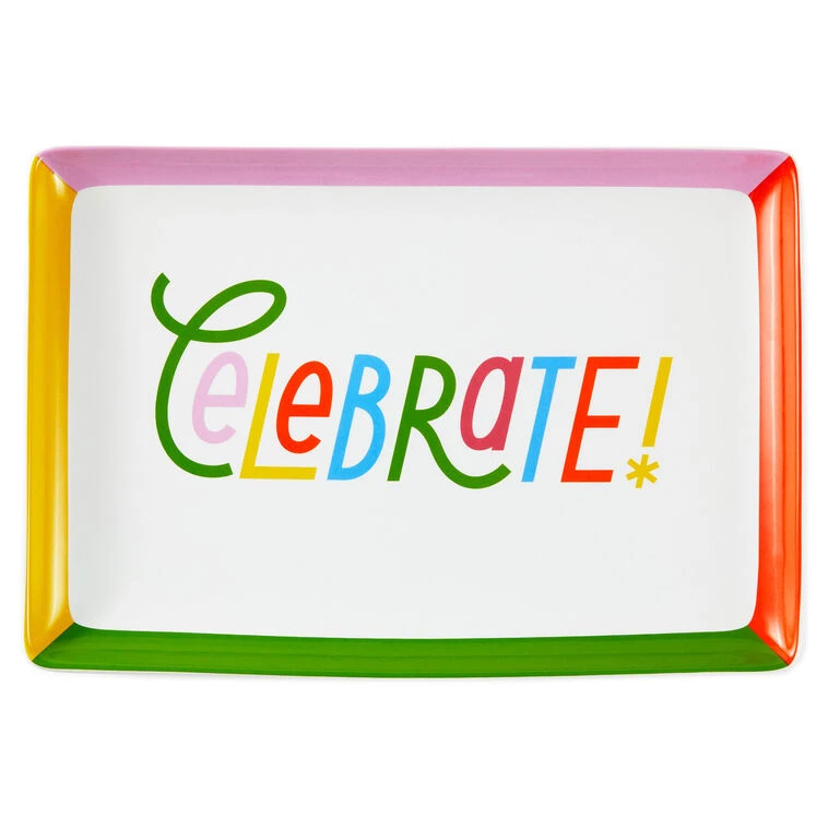 Hallmark Celebrate Serving Tray 3 Hallmark Celebrate Serving Tray