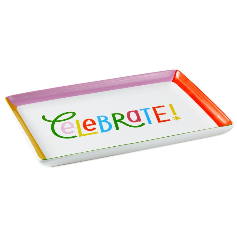 Hallmark Celebrate Serving Tray 4 Hallmark Celebrate Serving Tray - Image 2