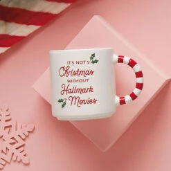 Hallmark Channel It's Not Christmas Without Hallmark Movies Mug, 17 Oz.