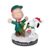 Hallmark Peanuts® Charlie Brown And Snoopy With Tree Figurine, 5.25" -Hallmark Store Charlie Brown Tree and Snoopy Dated Figurine 1XKT6132 01