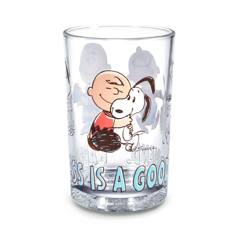 Hallmark Peanuts® Happiness Is A Good Friend Collectible Drinking Glass, 13.5 Oz. 3 Hallmark Peanuts® Happiness Is A Good Friend Collectible Drinking Glass, 13.5 Oz.