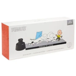 Hallmark Peanuts® 75th Anniversary Friendship Of A Lifetime Limited Edition Charlie Brown And Snoopy Figurine, 4.25" -Hallmark Store Charlie Brown and Snoopy Ink Well Desk Accessory 1PAJ4700 05