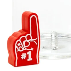 Hallmark Charmers #1 Foam Finger Silicone Charm -Hallmark Store Charmers 1 Foam Finger Silicone Charm 1ICN1027 04