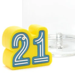Hallmark Charmers 21st Birthday Silicone Charm -Hallmark Store Charmers 21st Birthday Silicone Charm 1ICN1022 04