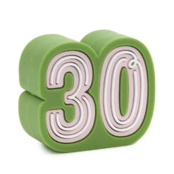 Hallmark Charmers 30th Birthday Silicone Charm