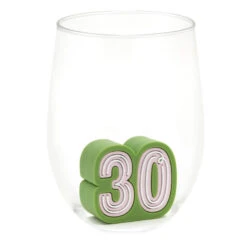 Hallmark Charmers 30th Birthday Silicone Charm -Hallmark Store Charmers 30th Birthday Silicone Charm 1ICN1023 05