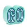 Hallmark Charmers 60th Birthday Silicone Charm -Hallmark Store Charmers 60th Birthday Silicone Charm 1ICN1026 01