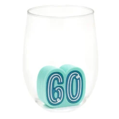 Hallmark Charmers 60th Birthday Silicone Charm -Hallmark Store Charmers 60th Birthday Silicone Charm 1ICN1026 05