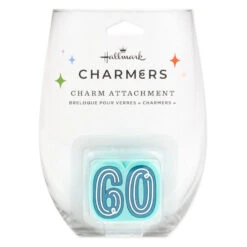 Hallmark Charmers 60th Birthday Silicone Charm -Hallmark Store Charmers 60th Birthday Silicone Charm 1ICN1026 06